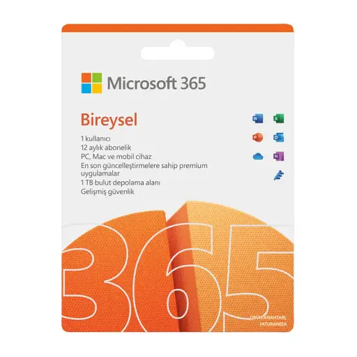 [QQ2-01770] QQ2-01770 Microsoft 365 Bireysel Türkçe (1 Yıllık Lisans)