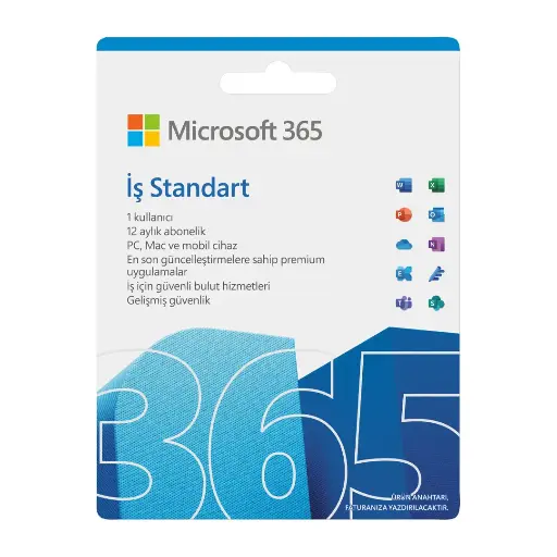 [KLQ-00212] KLQ-00212 Microsoft 365 İş Standart Elektronik Lisans (ESD)